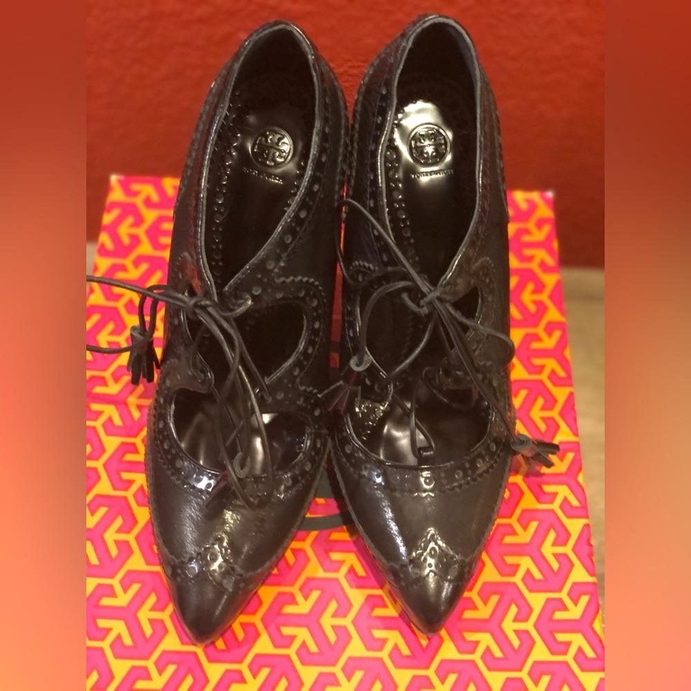 Sky high Tory Burch heels